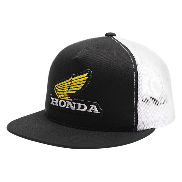 Factory Effex® - Honda Classic Snapback Hat (One Size, Black/White)
