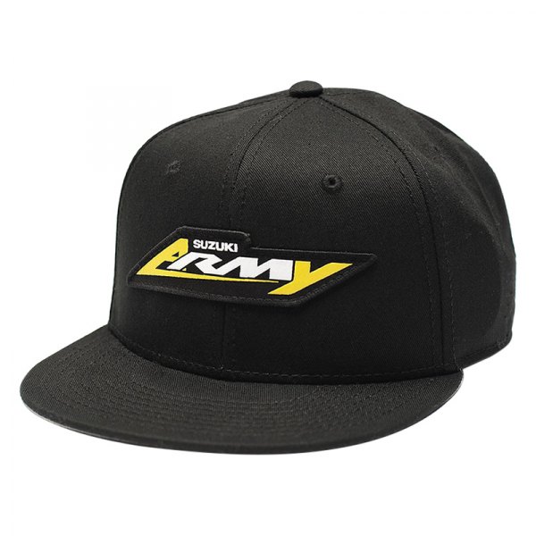 Factory Effex® - Suzuki Army Youth Snapback Hat (One Size, Black)