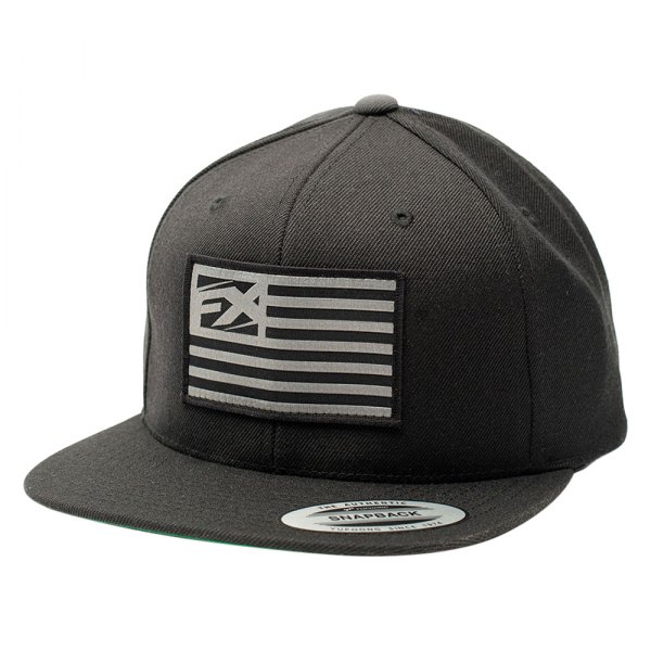 Factory Effex® - F Flag Snapback Hat (One Size, Black)