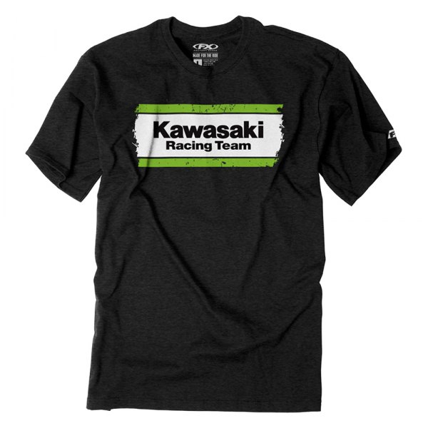 Factory Effex® - Kawasaki Legend Men's T-Shirt (Medium, Heather Charcoal)