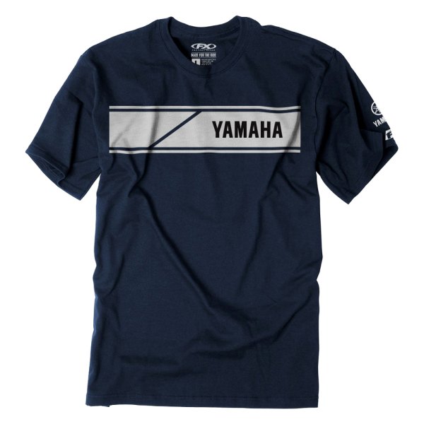 Factory Effex® - Yamaha Speed Block Men's T-Shirt (Large, Black)