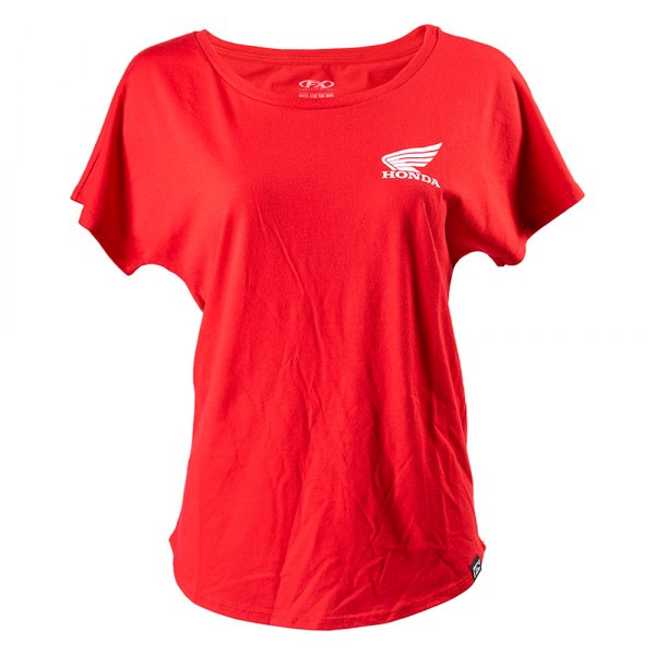 Factory Effex® - Honda Wing Women's T-Shirt (Large, Red)