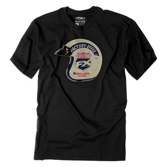 Factory Effex® 22-87818 - FX Helmet Men's T-Shirt (2X-Large, Black)