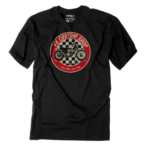 Factory Effex® - FX Speed Shop Men's T-Shirt (Large, Black)