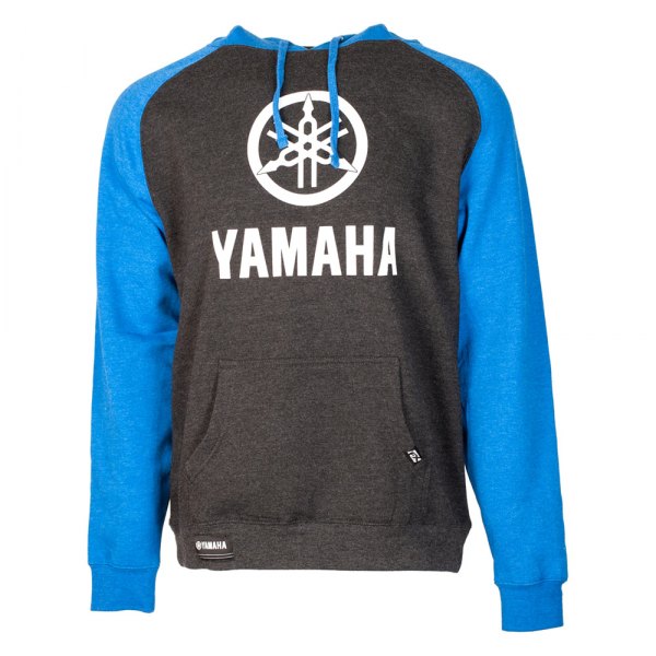 Factory Effex® - Yamaha Stack Pullover Hoody (X-Large, Charcoal/Royal)