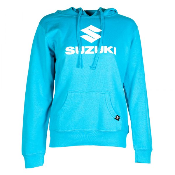 Factory Effex® - Suzuki Women's Pullover Hoodie (Medium, Aquamarine)