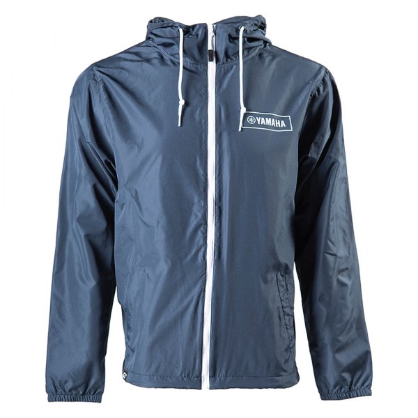 Factory Effex® - Lifestyle Yamaha Men's Windbreaker Jacket (Large, Navy)