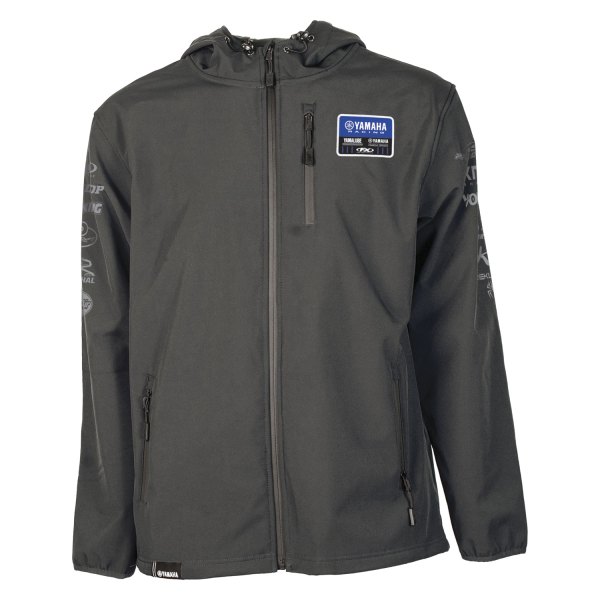 Factory Effex® - Lifestyle Yamaha Racewear Men's Windbreaker Jacket (Large, Black)