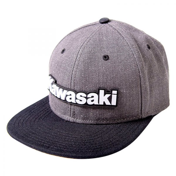 Factory Effex® - Lifestyle Kawasaki Bold Men's Hat (Charcoal/Black)