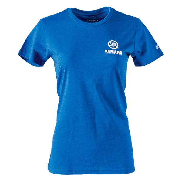 Factory Effex® - Lifestyle Yamaha Icon Women's T-Shirt (Medium, Royal)
