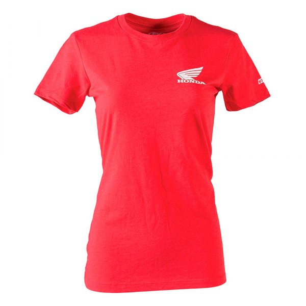Factory Effex® - Lifestyle Honda Icon Women's T-Shirt (Small, Red)
