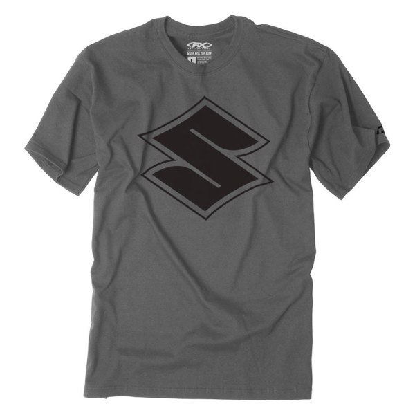 Factory Effex® - Lifestyle Suzuki Shadow Men's T-Shirt (2X-Large, Charcoal)