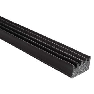 Fairchild® - Black EPDM Sponge Rubber Foam Seal