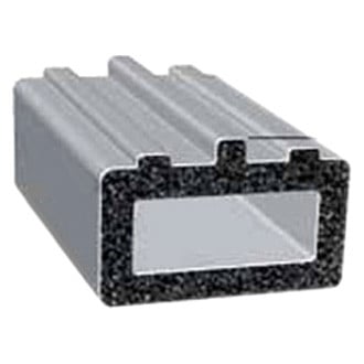 Fairchild® - Black EPDM Sponge Rubber D-Seal