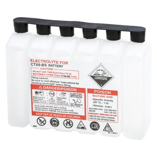 Fire Power® - Maintenance Free Sealed Battery Electrolyte Pack