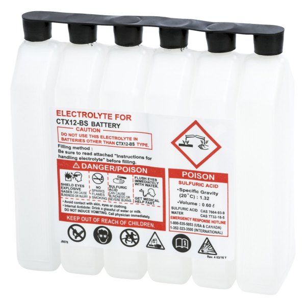 Fire Power® - Maintenance Free Sealed Battery Electrolyte Pack