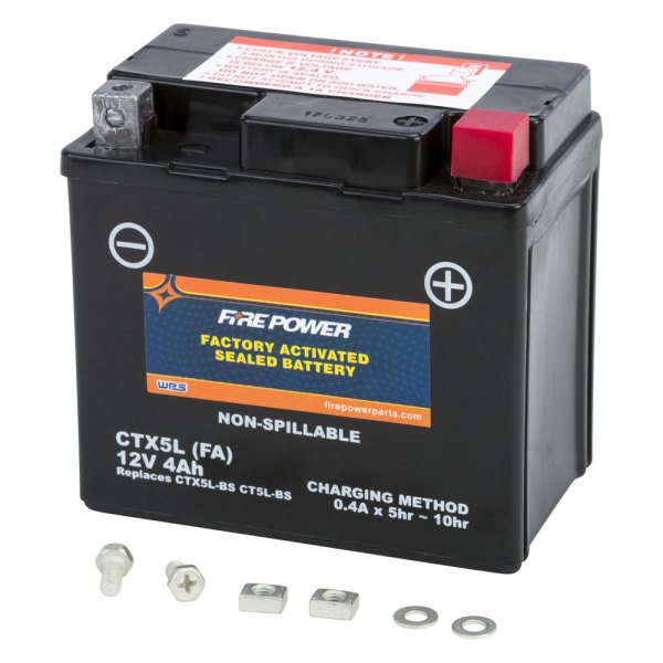 Fire Power® - Factory Activated Sealed 12V Battery