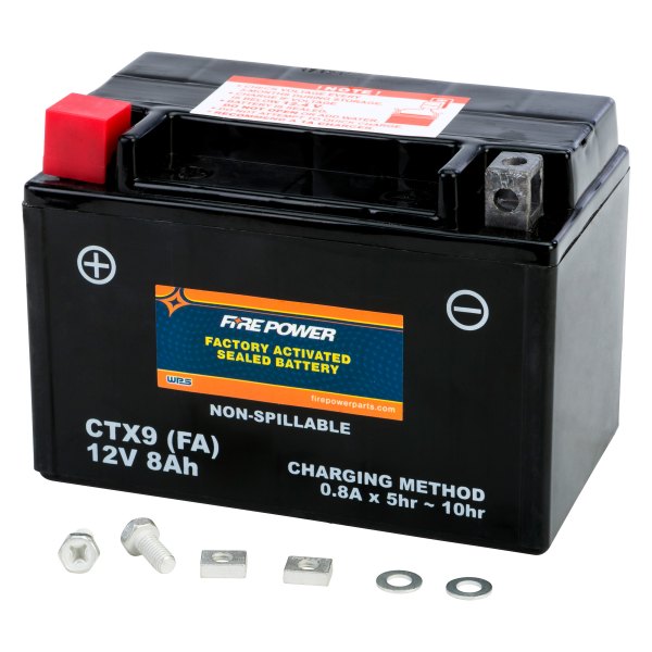 Fire Power® - Factory Activated Sealed 12V Battery