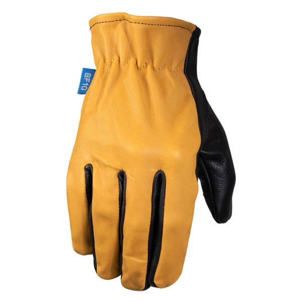 First Manufacturing® - Born Free Roper Men's Gloves (Large, Tan/Black)