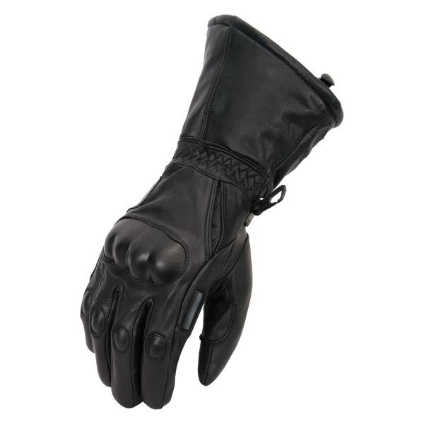 First Manufacturing® - Hard Knuckle Men's Waterproof Glove (Small, Black)