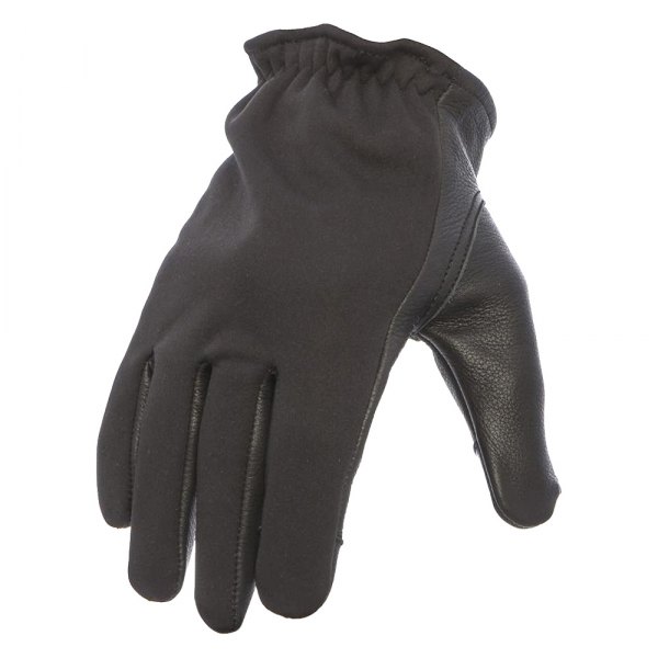 First Manufacturing® - 2-Toned Roper Men's Gloves (Large, Neoprene/Black)