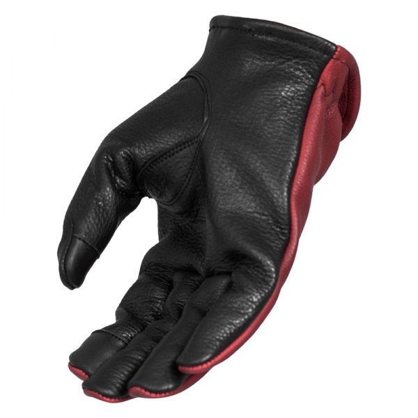 First Manufacturing® - 2-Toned Roper Men's Gloves (X-Small, Oxblood)