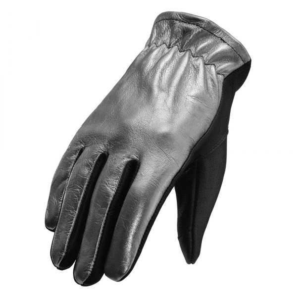 First Manufacturing® - Roper Women's Gloves (Large, Silver/Black)
