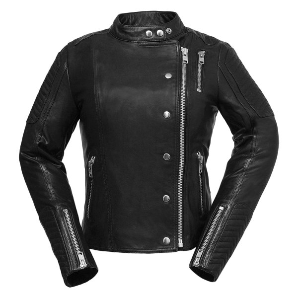 First Manufacturing® - Warrior Princess Women's Leather Jacket (Large, Black)