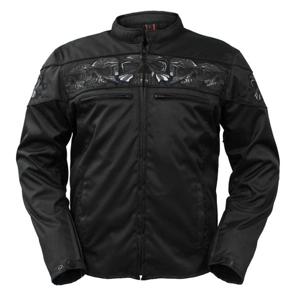 First Manufacturing® - Immortal Men's Textile Jacket (Large, Black)