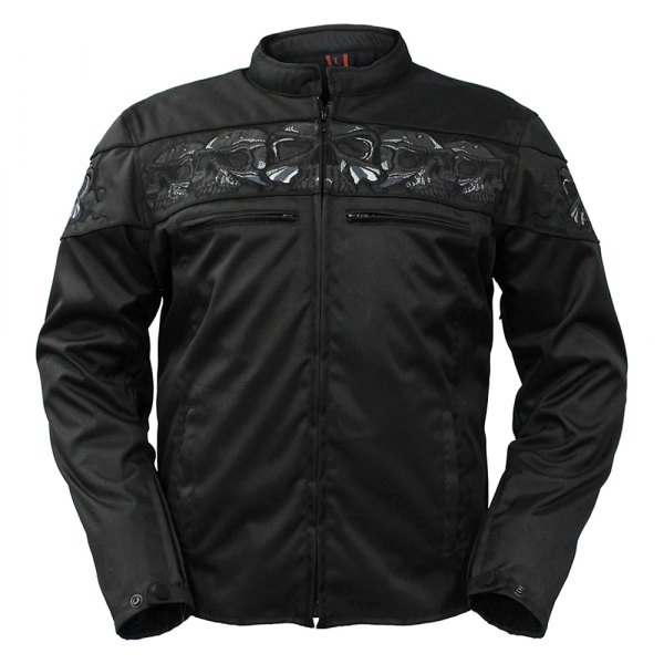 First Manufacturing® - Immortal Men's Textile Jacket (2X-Large, Black)