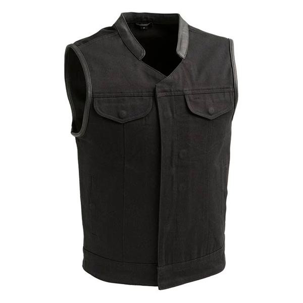 First Manufacturing® - Crossover Men's Vest (Medium, Black)