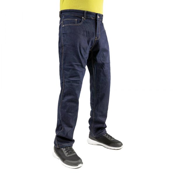 First Manufacturing® - Interstate Mc Men's Riding Jeans (30 x 34 x 30, Blue)
