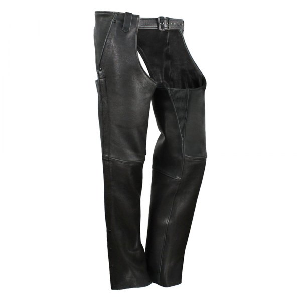 First Manufacturing® - Bully Men's Chaps (Large, Black)