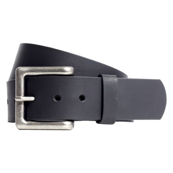 First Manufacturing® - Motorcycle Men's Black Leather Belt