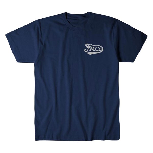 First Manufacturing® - Baseball T-Shirt (2X-Large, Navy Blue)