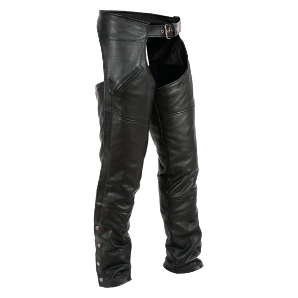 First Manufacturing® - Nomad Men's Chaps (3X-Small, Black)