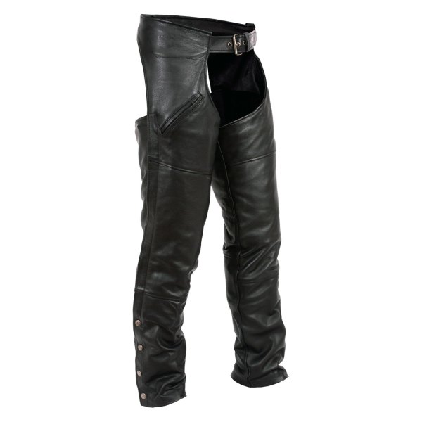First Manufacturing® - Nomad Men's Chaps (Small, Black)