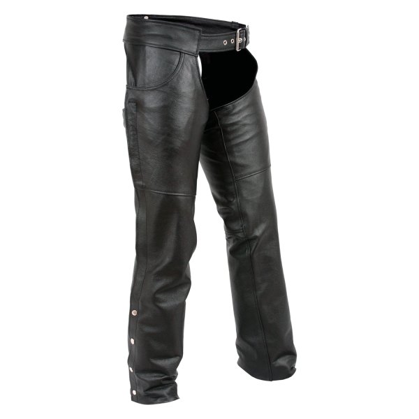First Manufacturing® - Rally Men's Chaps (Large, Black)