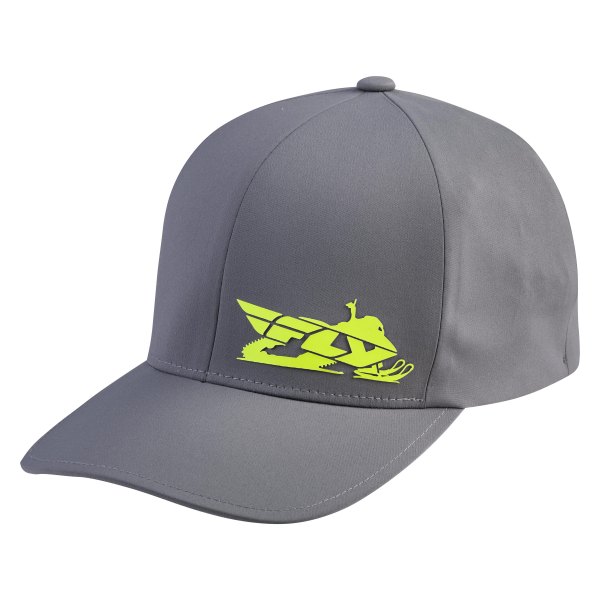 Fly Racing® - Primary V2 Hat (Large/X-Large, Gray/Hi-Viz)