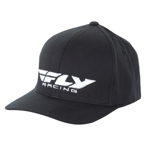 Fly Racing® - Podium Adult Hat (Large/X-Large, Black)