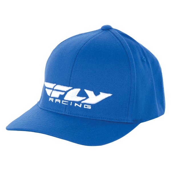 Fly Racing® - Podium Adult Hat (Large/X-Large, Blue)