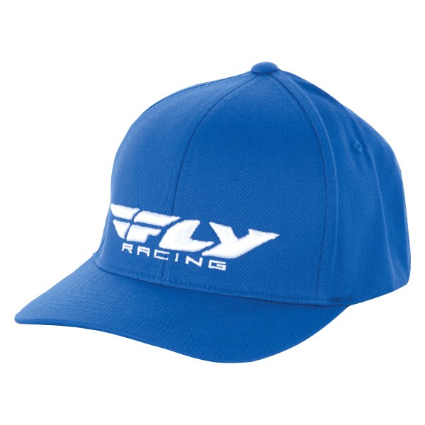 Fly Racing® - Podium Adult Hat (Small/Medium, Blue)