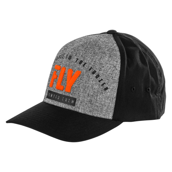 Fly Racing® - Flex-Hit Men's Hat (Small/Medium, Hi-Viz/Orange)