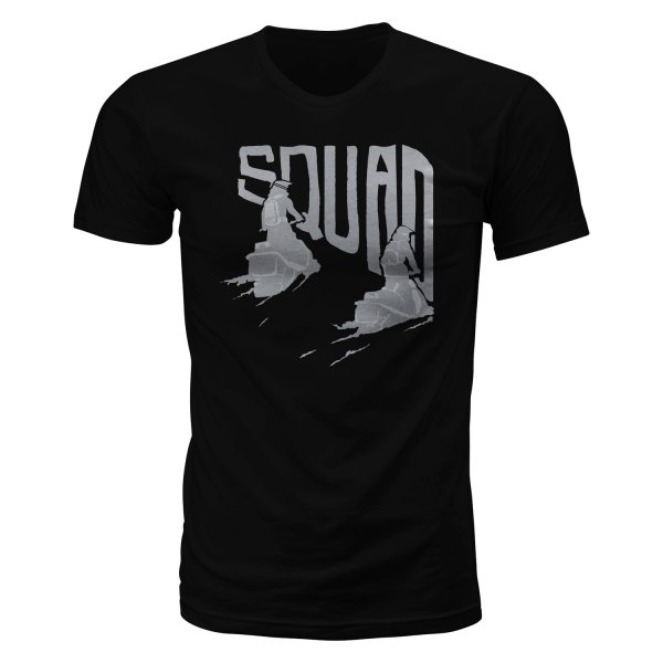 Fly Racing® - Squad Men's T-Shirt (2X-Large, Black)