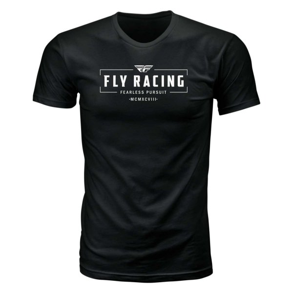 Fly Racing® - Motto Tee (Medium, Black)