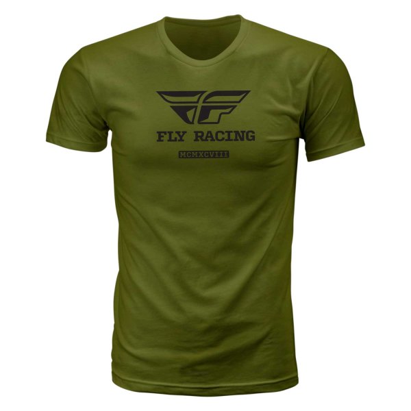 Fly Racing® - Evolution Tee (Large, Olive)