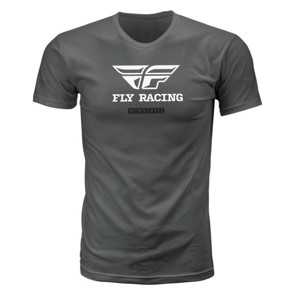 Fly Racing® - Evolution Tee (Large, Asphalt)