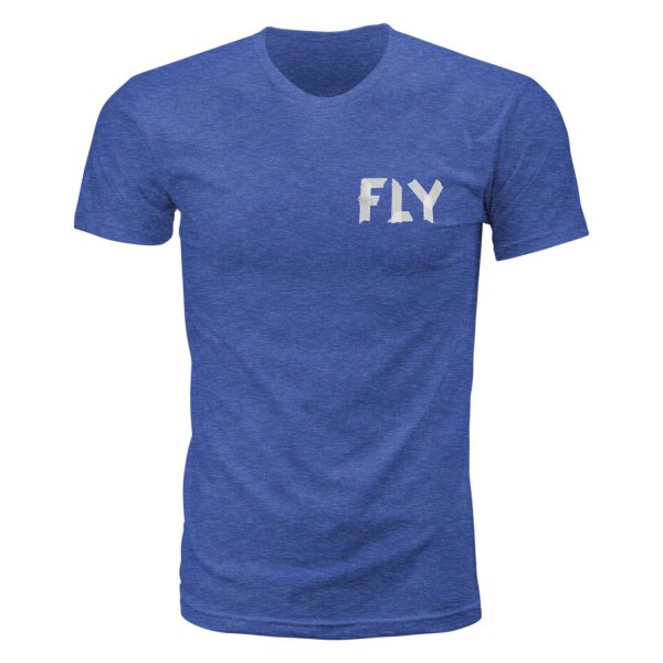 Fly Racing® - Tape Tee (2X-Large, Royal Blue)