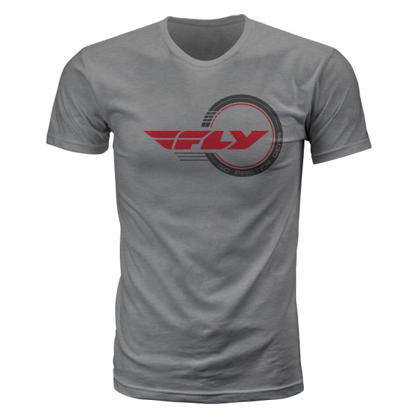 Fly Racing® - Standard Issue T-Shirt (Small, Gray Heather)