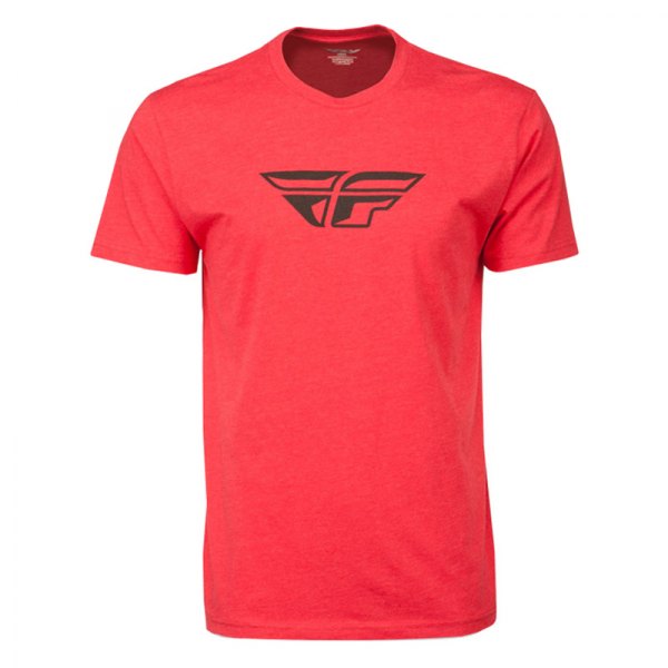 Fly Racing® - F-Wing Men's T-Shirt (Medium, Red)